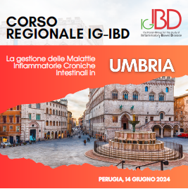 Corso Regionale Ig-IBD. La gestione delle Malattie Infiammatorie Croniche Intestinali in Umbria