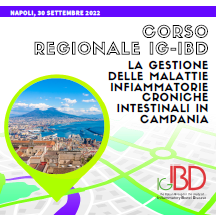 CORSO REGIONALE IG-IBD. La gestione delle Malattie Infiammatorie Croniche Intestinali in Campania