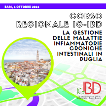 CORSO REGIONALE IG-IBD. La gestione delle Malattie Infiammatorie Croniche Intestinali in Puglia