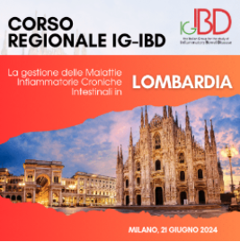 Corso Regionale Ig-IBD. La gestione delle Malattie Infiammatorie Croniche Intestinali in Lombardia