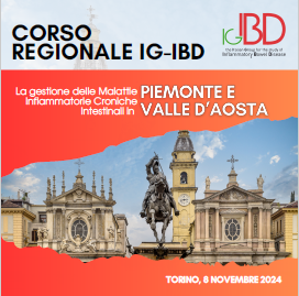 Corso Regionale Ig-IBD. La gestione delle Malattie Infiammatorie Croniche Intestinali in Piemonte