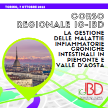 CORSO REGIONALE IG-IBD. La gestione delle Malattie Infiammatorie Croniche Intestinali in Piemonte e Valle d'Aosta